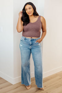 Hope High Rise Wide Leg Jeans