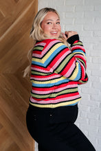 Load image into Gallery viewer, Keep Dreaming Striped Sweater