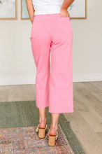 Load image into Gallery viewer, Lisa High Rise Control Top Wide Leg Crop Jeans in Pink