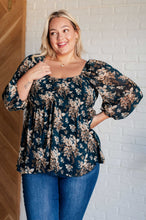 Load image into Gallery viewer, New Beginnings Square Neck Blouse