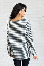 Load image into Gallery viewer, Obviously Mine Striped Oversized Top