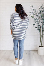 Load image into Gallery viewer, Obviously Mine Striped Oversized Top