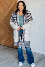 Load image into Gallery viewer, Oh So Lucky Fringe Cardigan