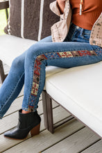 Load image into Gallery viewer, Rio Western Print Relaxed Jeans