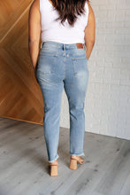 Load image into Gallery viewer, Susan High Rise Side Panel Detail Slim Jeans