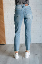 Load image into Gallery viewer, Susan High Rise Side Panel Detail Slim Jeans