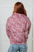 Load image into Gallery viewer, Wish Me Well Floral Printed Puffer Jacket in Cream Multi