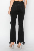 Load image into Gallery viewer, RISEN Full Size Distressed Raw Hem Jeans with Pockets