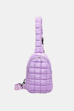 Load image into Gallery viewer, Quilted Nylon Crossbody  Bag