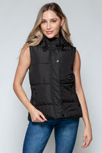 Load image into Gallery viewer, Snobbish Snap and Zip Closure Hooded Vest