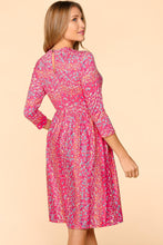 Load image into Gallery viewer, Haptics Round Neck Floral Dress with Pockets