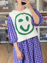 Load image into Gallery viewer, Smiley Round Neck Sweater Vest