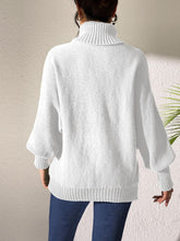 Load image into Gallery viewer, Turtleneck Long Sleeve Sweater