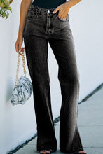 Load image into Gallery viewer, Side Slit Jeans with Pockets