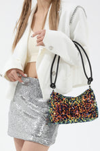 Load image into Gallery viewer, Sequin Double Strap Shoulder Bag