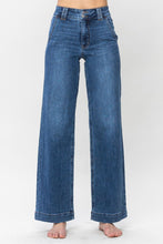 Load image into Gallery viewer, Judy Blue Full Size Double Button Wide Leg Jeans