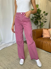 Load image into Gallery viewer, RFM Full Size High Rise Garment Dye Wide Leg  Jeans