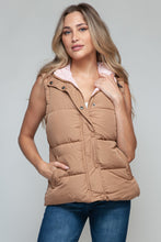 Load image into Gallery viewer, Snobbish Snap and Zip Closure Hooded Vest