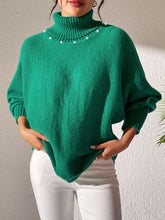 Load image into Gallery viewer, Turtleneck Long Sleeve Sweater