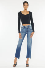 Load image into Gallery viewer, Kancan High Rise Wide Waistband Slim Straight Jeans