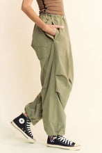 Load image into Gallery viewer, Davi &amp; Dani Drawstring Baggy Pants with Pockets