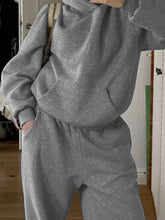 Load image into Gallery viewer, Devine Long Sleeve Hooded Jumpsuit with Pockets