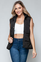 Load image into Gallery viewer, Snobbish Snap and Zip Closure Hooded Vest