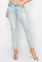 Load image into Gallery viewer, Risen Full Size High Rise Distressed Skinny Jeans