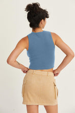 Load image into Gallery viewer, HYFVE Ribbed Knit Cropped Tank