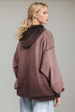 Load image into Gallery viewer, Basic Bae Drop Shoulder Long Sleeve Hoodie with Kangaroo Pocket