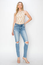 Load image into Gallery viewer, Risen Full Size High Rise Knee Distressed Skinny Jeans