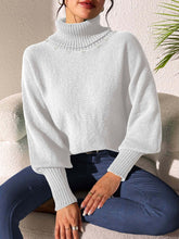 Load image into Gallery viewer, Turtleneck Long Sleeve Sweater