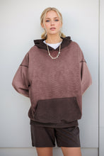 Load image into Gallery viewer, Basic Bae Drop Shoulder Long Sleeve Hoodie with Kangaroo Pocket