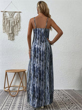 Load image into Gallery viewer, Full Size Printed Scoop Neck Maxi Cami Dress