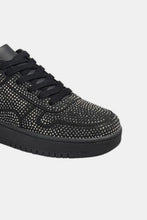 Load image into Gallery viewer, Forever Link Rhinestone Platform Flat Sneakers