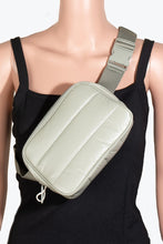 Load image into Gallery viewer, Fame Quilted Nylon Crossbody Bag