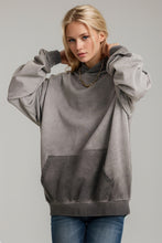 Load image into Gallery viewer, Basic Bae Drop Shoulder Long Sleeve Hoodie with Kangaroo Pocket