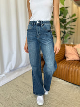 Load image into Gallery viewer, RFM Full Size High Rise Tummy Control Wide Leg Jeans