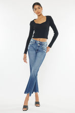 Load image into Gallery viewer, Kancan High Rise Wide Waistband Slim Straight Jeans