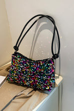 Load image into Gallery viewer, Sequin Double Strap Shoulder Bag