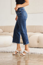 Load image into Gallery viewer, RFM Full Size Tummy Control High Waist Raw Hem Jeans