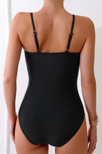 Load image into Gallery viewer, Cutout Spaghetti Strap One-Piece Swimwear