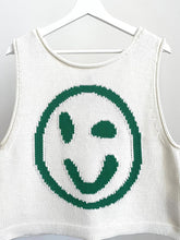 Load image into Gallery viewer, Smiley Round Neck Sweater Vest