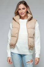 Load image into Gallery viewer, Snobbish Fine Fur Lining Quilted Vest