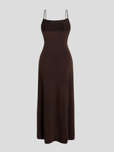 Load image into Gallery viewer, Ruched Scoop Neck Maxi Cami Dress and Cover Up Set