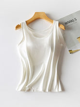 Load image into Gallery viewer, Round Neck Tank with Bra