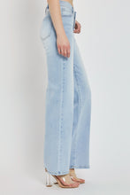 Load image into Gallery viewer, RISEN Full Size Wide Leg V Dipped Front Waist Jeans