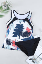 Load image into Gallery viewer, Printed Wide Strap Tankini Set