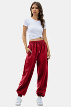 Load image into Gallery viewer, Elastic Waist Joggers with Pockets