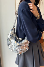 Load image into Gallery viewer, Sequin Chain Crossbody Bag